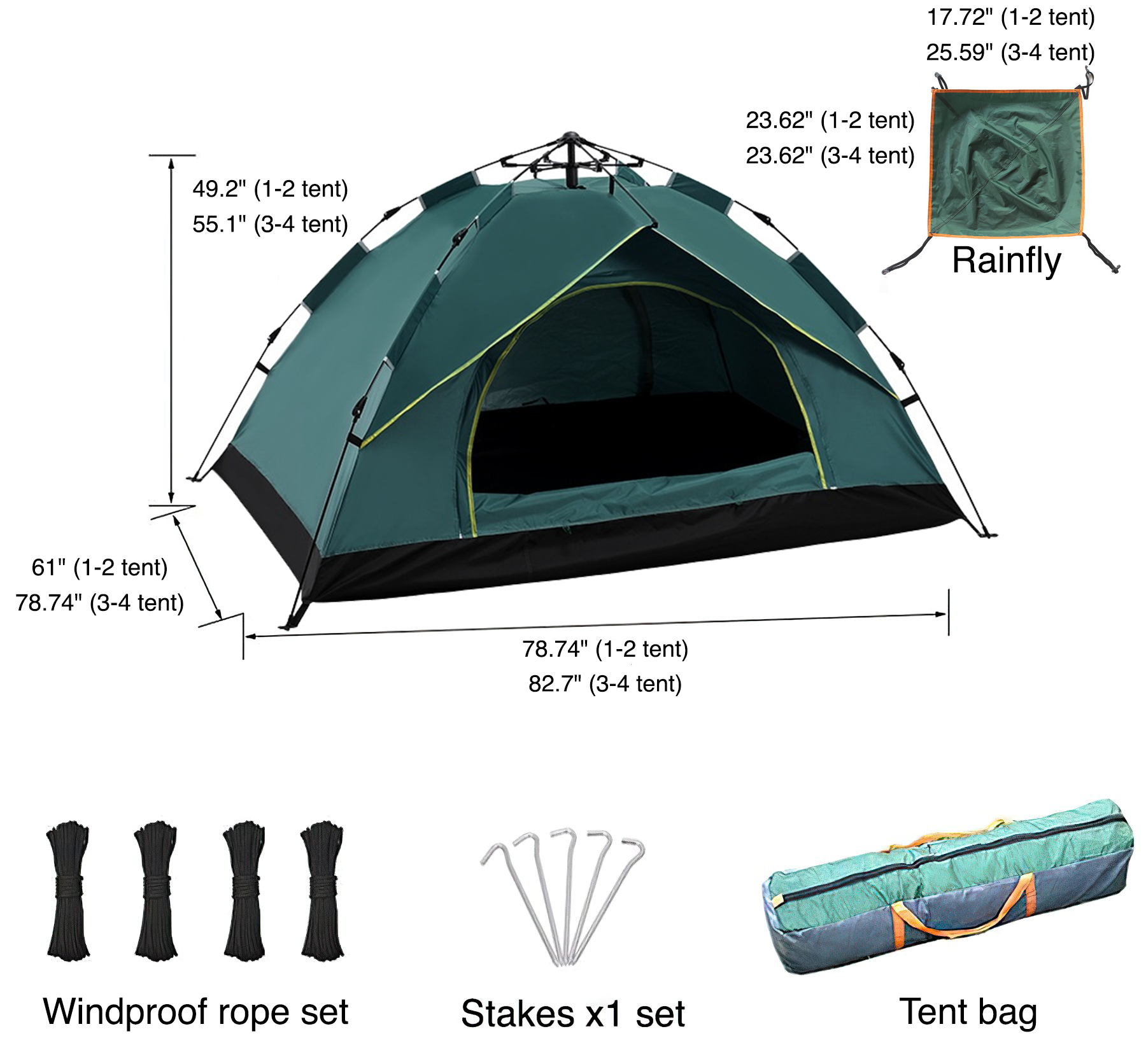 The Tentas™ 10-Seconds Tent